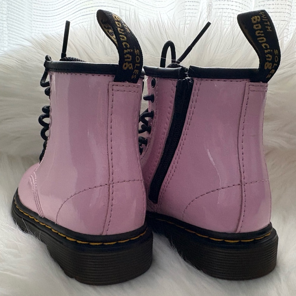 Dr. Martens Black Lace-Up Boots - Picture 3 of 7